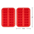 thumbnail image 3 of Mainstays 2pack Silicone Ice Tray Set, 3 of 13