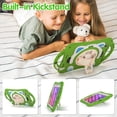 thumbnail image 3 of Kids Case for iPad Mini 6, Cute Cat Design Heavy Duty Rugged Case with Kickstand Handstrap Shoulder Strap Pencil Holder Shockproof Case For iPad mini (6th Generation),Purple, 3 of 7