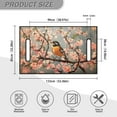 thumbnail image 5 of Renewold Golf Cart Seat Cover Comfort Golf Cart Seat Towel Blanket Fits for 2/4 Person Seats Golf Cart for All Weather, American Robin Flower, 5 of 5