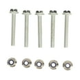 thumbnail image 2 of Pin 5 Set Auger Shear  Lock Nut Kit 19M7834 Auger Shear Pin  And Nut Replacement For Deere, 2 of 8