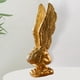 thumbnail image 5 of Estatua de Arte Zulema Figura decorativa de ángel dorado L, 5 of 8