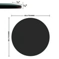 thumbnail image 2 of MAYEERTY 36" Round Tempered Glass Table Top, 1/2" Thick Beveled Polished Edge, Black, 2 of 4