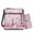 Pink Snowman, variant on Yuyamidu Blue Snowman PU Leather Crossbody Bag for Women with Wallet 2‑Piece Shoulder Bag Daily Purse Set Adjustable Strap, Multiple Zipper Pockets, for Christmas Gifting, Daily Casual Outings