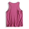 thumbnail image 5 of Delliss Women's Crew Neck Basic Sleeveless T-shirt Trendy Simple Tunic Top, 5 of 5