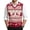 A03-Red, variant on Fair Isle Knit Sweater Vest for Men Soft Wool Blend V Neck Knitted Sweater Vest Christmas Style Slim Fit Business Casual Tops