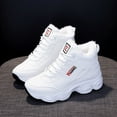 thumbnail image 2 of Zapatos de algodón Zapatos de mujer Forro polar engrosado Invierno Cálido Moda Martin Botas cortas Botas altas de nieve de otoño e invierno, 2 of 5