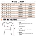 thumbnail image 4 of Gibobby Camiseta con cuello en V para mujer Mujeres Verano Soild Cuello en V Botones Manga corta Swing Loose Casual Camisetas Blusas(Rosa caliente,M), 4 of 4