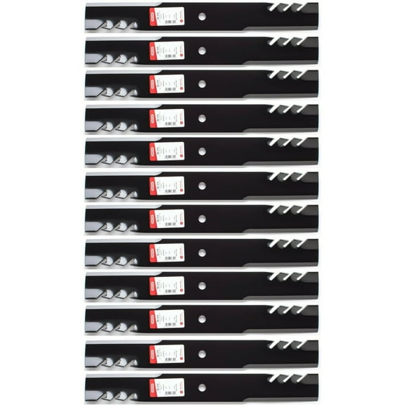 12PK Oregon 96-319 Gator G3 Mulching Blade for 60" Exmark 103-0301 Hustler 602771 Dixie Chopper 30227-60