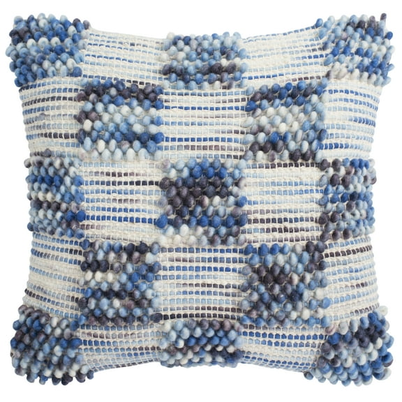 Safavieh Square Spaced looped Geometric Pillow