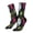 2 Black-2, variant on Colorful Fishing Lures Print Adult Socks for Men & Women,Calf Socks, Ankle Socks,Boots Socks,Breathable Casual Sock,Unisex Crew Socks