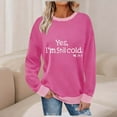 thumbnail image 6 of Fewfanhot Womens Long Sleeve Tops Crewneck Sweatshirt with Pockets Casual Loose Long Sleeve Letter Graphic Comfy Sweatshirts, 6 of 6