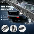 thumbnail image 4 of Unique Bargains Rear Windshield Wiper Blade Arm Set for Opel H Hatch 04-09 12inch 305mm, 4 of 7