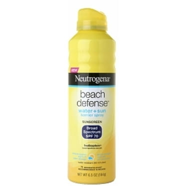 Neutrogena Beach Defense SPF 70 Spray 6.5 oz (Pack of 4)