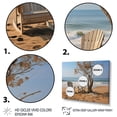 thumbnail image 3 of Designart "Scenic Beach Chairs II" Nautical & Beach Floater Framed Canvas Wall Art, 3 of 7