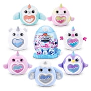 Rainbocorns Eggzania Frozen Mania 9.5 inch by ZURU - Plush Surprise Unboxing with Animal Soft Toy for Kids Ages 3+