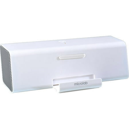 Microlab MD220 Portable Stereo Speaker, White Microlab MD220 Portable Stereo Speaker, White
