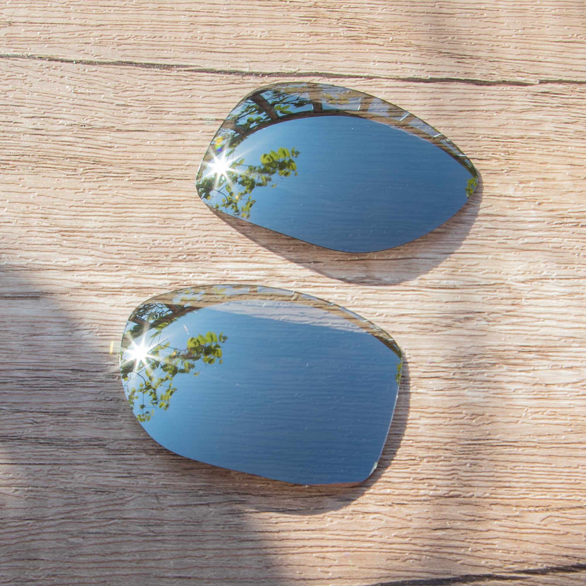 Walleva Titanium Polarized Replacement Lenses for Oakley Gauge 8 M Sunglasses - image 3 of 7
