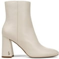 thumbnail image 2 of Sam Edelman Women's Daria Block Heel Bootie Modern Ivory 8.5M, 2 of 5