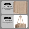 thumbnail image 4 of unbranded 2Ud Bolsa Para Vino Roja De Yute Con Y Ventana Transparente Para Regalo, 4 of 7