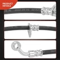 thumbnail image 6 of A-Premium Rear Driver Brake Hydraulic Hose Compatible with Select Chevy, GMC, Pontiac and Suzuki Models - Equinox 2007-2012, Terrain 2010-2011, Torrent 2007-2009, XL-7 2007-2009 - Replace# 23240856, 6 of 6