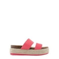 thumbnail image 5 of Alexis Bendel Women's Low Heel Espadrille Platform Footbed Sandals, Sizes 6-10, 5 of 5
