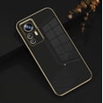 thumbnail image 2 of Compatible with Xiaomi 12T Pro Case Silicone Shockproof Xiaomi 12T Pro Phone Case Anti-Scratch Ultra Thin Plating TPU Cases (Xiaomi 12T Pro, Black), 2 of 7