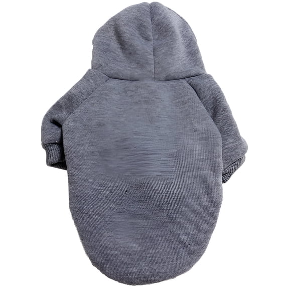 TELOLY 1Pcs Dog Sweaters,Polyester Dog Vest,Boy Dog Clothes,Gray,Xl