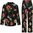 thumbnail image 6 of Top-kevin Women Long Sleeve Pajama Set Comfy Pjs Sets Cute Cookie Pattern 2 Piece Lounge Set, 6 of 12