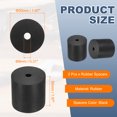 thumbnail image 2 of Uxcell 2 Pcs Entretoises en Caoutchouc, 1.97 Pouces OD x 0.31 Pouces ID Ronds Anti-Vibrations Ronds Isolation Ronds Bagues de Rondelle 1.97 Pouces Épaisseur Rondelles en Caoutchouc pour Appareils Ménagers Voitures Accessoires Bateau, Noir, 2 of 6
