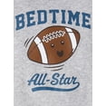 thumbnail image 2 of The Children's Place Baby And Toddler Boys Long Sleeve Sports Snug Fit Cotton PJs, Sizes 12M-6T, 2 of 3