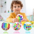thumbnail image 4 of Juguetes de clasificación sensorial de colores KLT para niños pequeños con habilidades motoras finas, 4 of 7