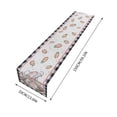 thumbnail image 5 of RKSTN Nappe de Table de Pâques en Lin Double Face Anti-Poussière 33*150Cm B, 5 of 5