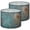 Color 1, variant on Lamp Shades Set of 2 Rustic Wood Planks Weathered Red White Green Paint Chipping 13" x 13" x 10" Lampshade for Table Lamps Floor Lamps Lamp Shade Replacement Easy Assembly Required