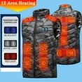 thumbnail image 4 of Yaoyar Upgraded Heated Vest for Men and Women, Thirteen Area Camouflage Smart Electric Heating Vest, Lightweight Heated Jacket (Battery Not Included), 4 of 8