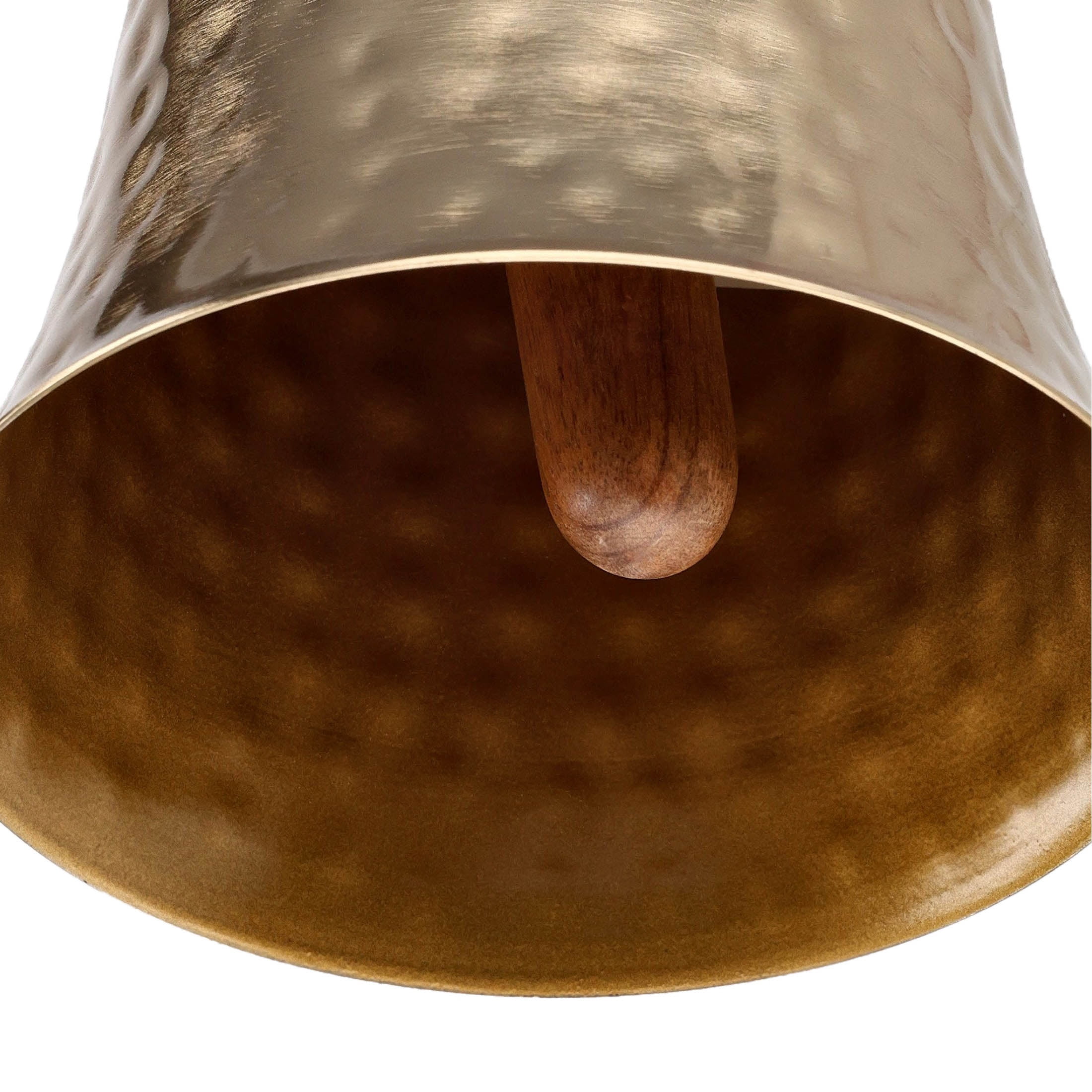 Metal Bell Christmas Decoration, Gold, 8", by Holiday Time