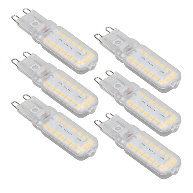 Bombillas LED, 6 bombillas LED G9, bombillas para paisajes, bombillas LED, tecnología innovadora