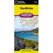 National Geographic Adventure Map Sardinia Map [Italy], Book 3309, (Paperback)
