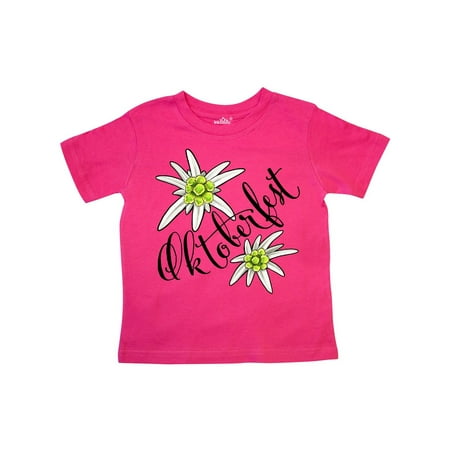 

Inktastic Oktoberfest- edelweiss flowers Gift Toddler Boy or Toddler Girl T-Shirt