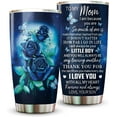 thumbnail image 1 of Mom Gifts from Son - 20oz Stainless Steel Insulated Blue Rose Mom Tumbler Present - Christmas, Valentine''s Day, Mom Birthday Gifts, Mothers Day Gifts from Daughter for Mom, New Mom, Bonus Mom, 1 of 1
