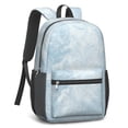 thumbnail image 2 of 17 Inch Lightweight Backpack,PVC Waterproof Oxford Fabric, Ergonomically Designed, with Large Capacity, Frozen Aesthetic Pattern, 2 of 5