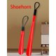 thumbnail image 2 of 1pc Non-Bending Slip-Resistant Handle Hanging Hole Shoehorn With Black Lace Tube And Colorful Shoehorn, Suitable For Pregnant Women, Elderly And Plast, 2 of 5