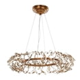 thumbnail image 1 of Maxim 30445CGGL Crystal Garden 8-Light Pendant Ceiling Light, Gold Leaf, 1 of 1