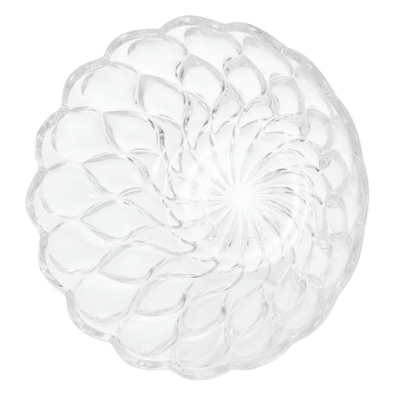 ACDANC Dessert Bowl Small Glass Containers Salad Transparent Cup Fruit Round-shaped