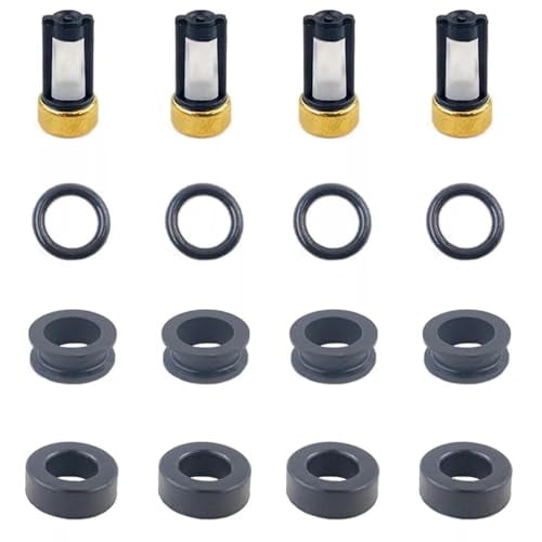Fuel Injector Seal Kit Filters Viton Orings For D21(1994-1990) Pick Up 2.4L FA001 / FJ342 842-12207 16600-86G10