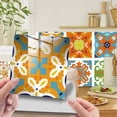 thumbnail image 2 of 10 Unidades De Pasta Para Azulejos Cerámicos Adhesivos, Pasta Para Azulejos Cerámicos 3D Con Diseño De Celosía, Adhesivos Decorativos Impermeables Para Paredes Diy., 2 of 8