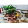thumbnail image 4 of Akurn 10-Piece Measuring Cup and Spoon Set, Includes 5 Measuring Cups and 5 Measuring Spoons, Copper-Plated Stainless Steel Measuring Cups and Spoons with Gray Non-Slip Silicone Grips, Dishwasher Safe, 4 of 7
