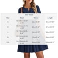 thumbnail image 3 of Women's Summer Short Sleeve Dress V Neck Elastic High Waist Tiered Hem A Line Mini Dress For Casual Daily Wear Office Work Party Wedding Guest Event, 3 of 6