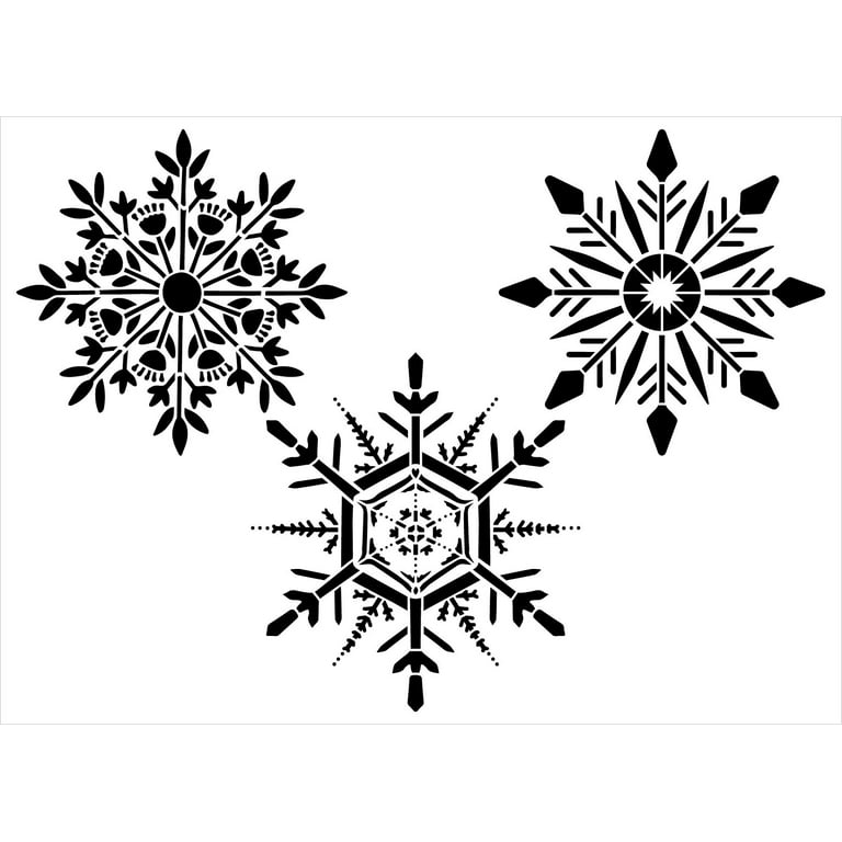 Snowflake Stencil – Wylde Thyme Studio