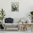 thumbnail image 2 of Stupell Industries Muted Classic Hydrangeas Floral Painting Gray Framed Art Print Wall Art, 24 x 30, 2 of 8