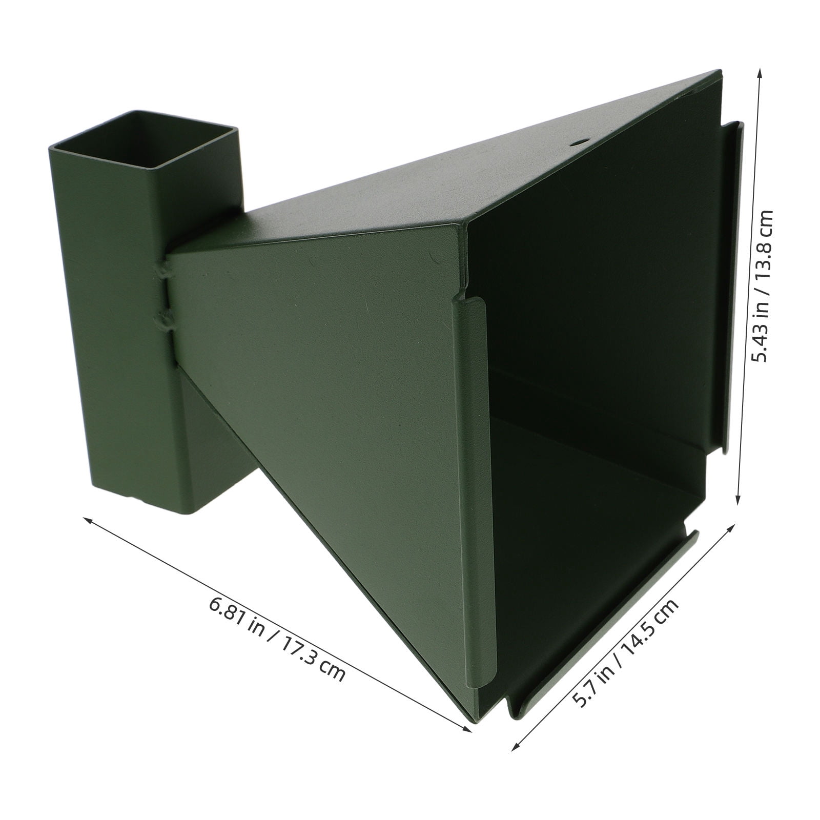 BRIGHTFUFU 1Pcs Shooting with Replaceable Target Centers for Outdoor Adventure Pellet Catcher 17.3X14.5X13.8In